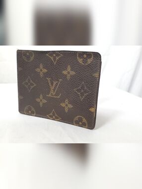 Louis Vuitton Monogram Canvas Bifold Wallet - Brown/Gold